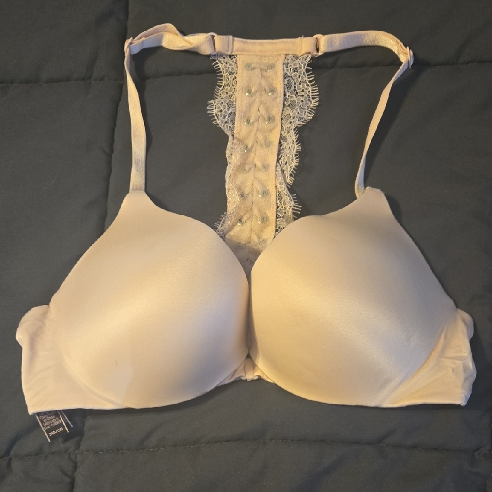 Victoria's Secret Lace Racerback Pushup Bra